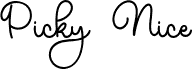 Picky Nice Monoline