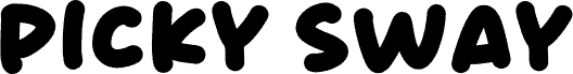 Picky Sway 字体
