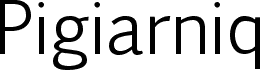 Pigiarniq Light