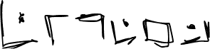 Preview of the Pigpen Regular font