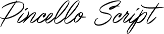Pincello Script PERSONAL USE Regular