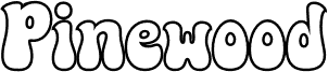 Preview of the Pinewood Outline PERSONAL USE Italic font