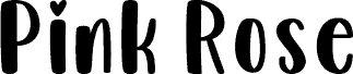 Pink Rose 字体
