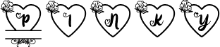 Pinky Monogram Regular