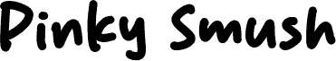 Pinky Smush 字体