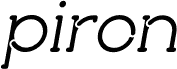 piron-Italic