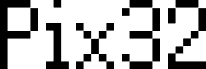 Pix32PixelFont font