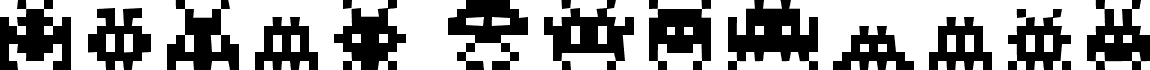 Pixel Invaders Regular