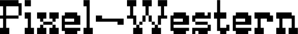 Pixel-Western Regular