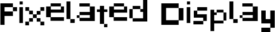 Pixelated Display