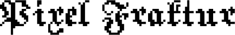 Anteprima del carattere PixelFraktur