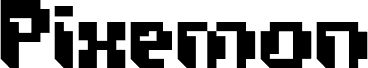 PixemonTrial-Regular 字体