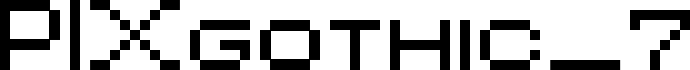 PIXgothic_7