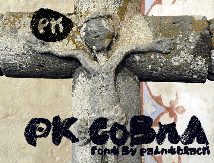 PK CoBrA Schriftart