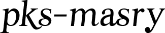 pks-masry-Italic