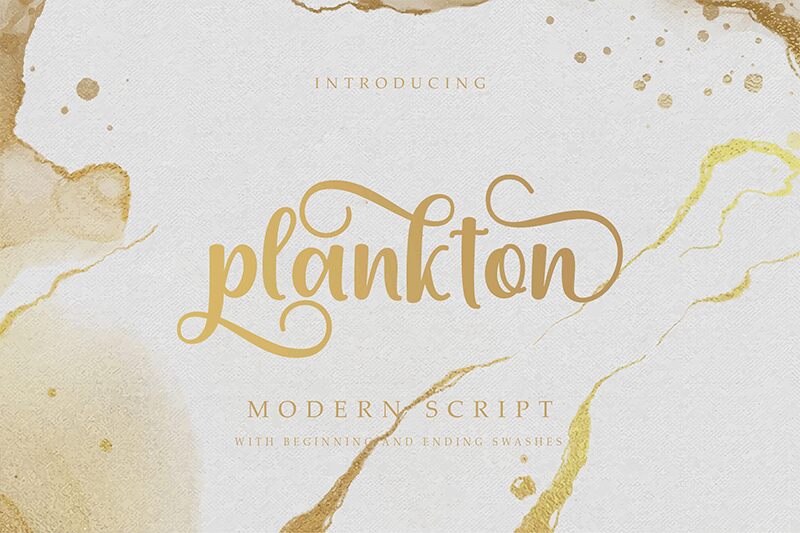 plankton フォント