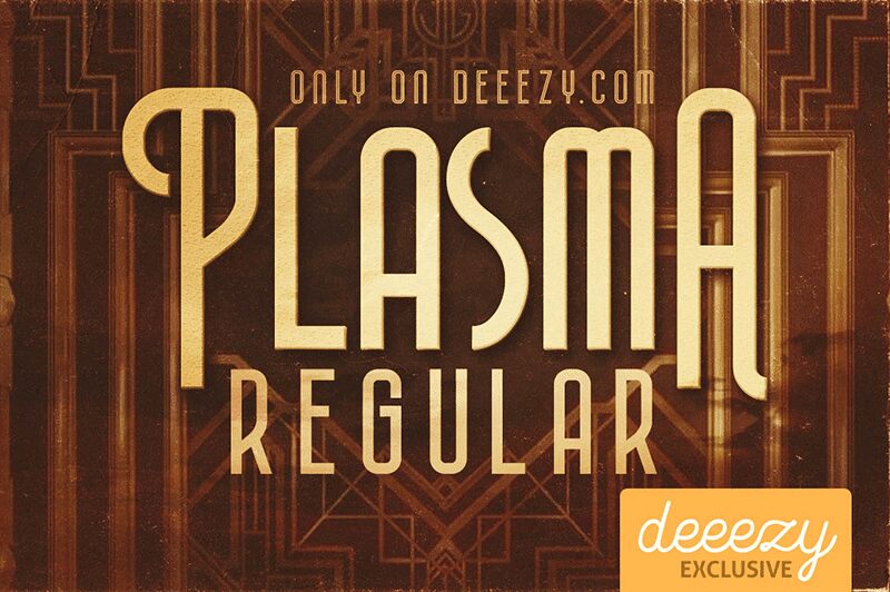Plasma Schriftart