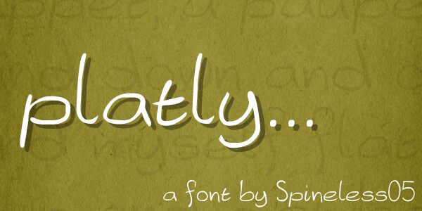 Platly Font