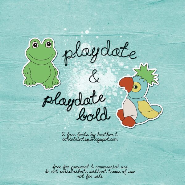 Playdate Schriftart