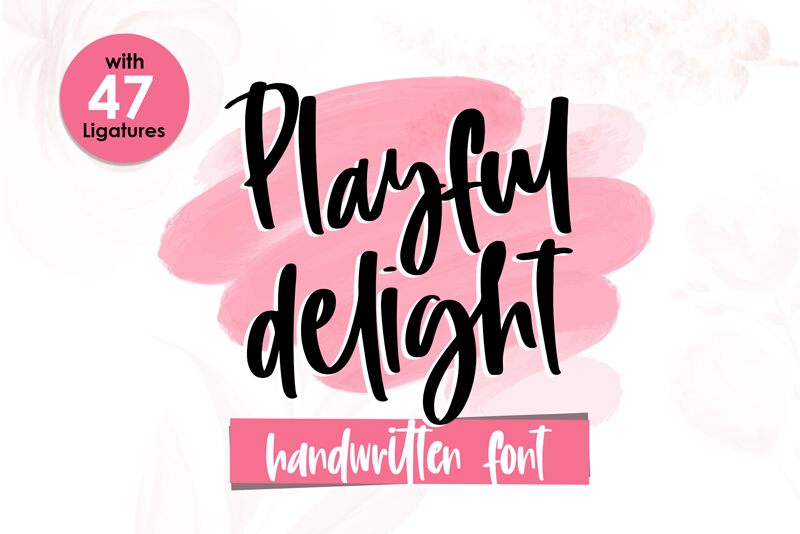 Playful Delight Schriftart