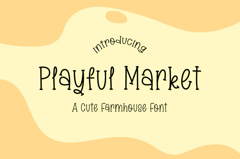 Playful Market Fonte
