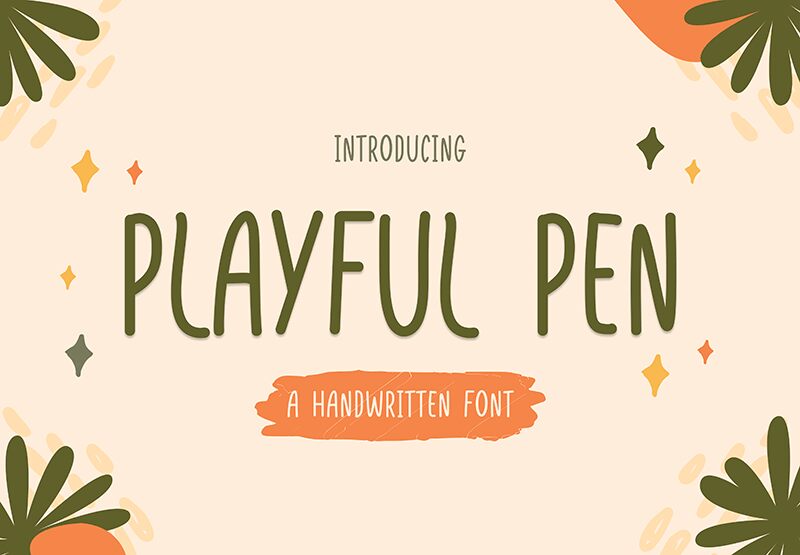 Playful Pen Druh písma