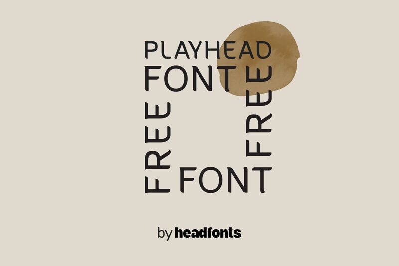 Playhead FREE font | Fonts2u.com