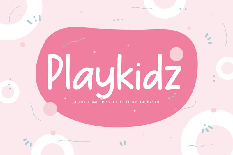 Playkidz Schriftart