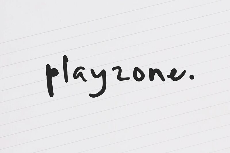 Playzone Schriftart