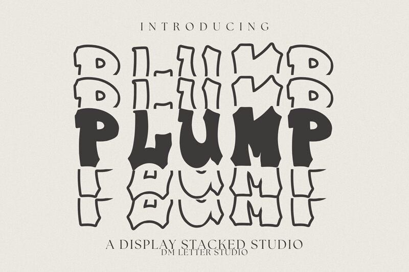 Plump Font