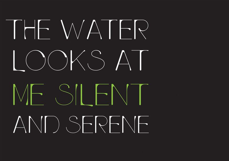 pluvia Schriftart