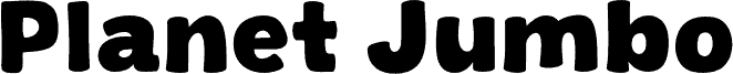 Planet Jumbo 字体