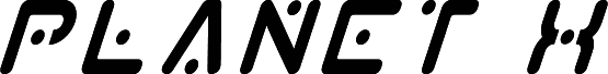 Planet X Condensed Italic