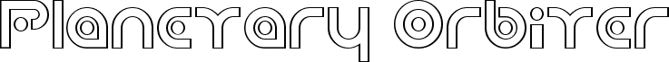 Planetary Orbiter Outline