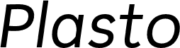 PlastoTrial-Italic font