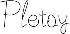 Pletoy