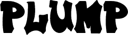 Plump Parade 字体