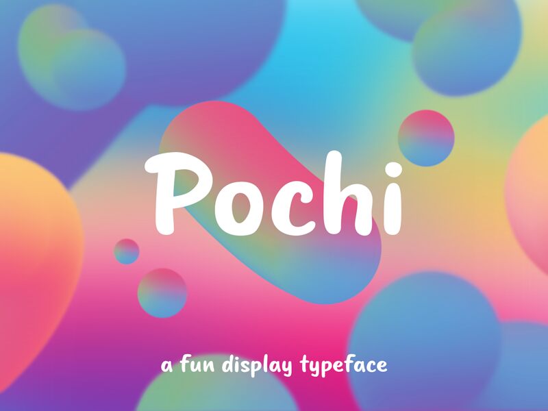 Pochi Schriftart