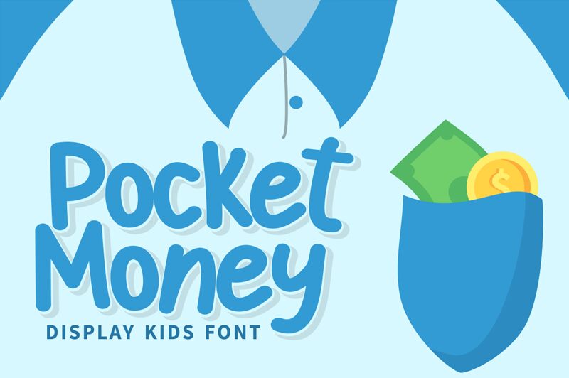 Pocket Money Czcionka