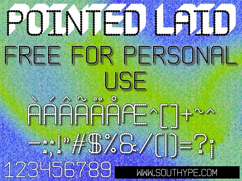 Pointed Laid St Carattere