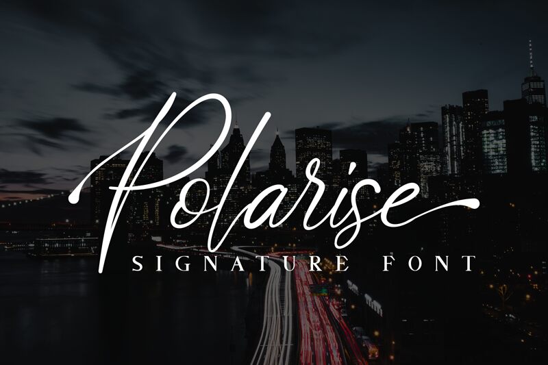 Polarise Druh písma