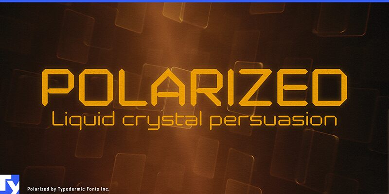 PolarizedRg-BoldItalic — Font presentation