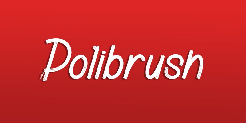 Polibrush Czcionka