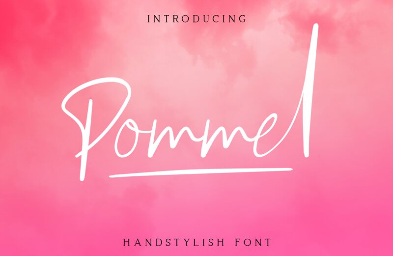 Pommel Schriftart
