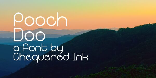Pooch Doo Czcionka