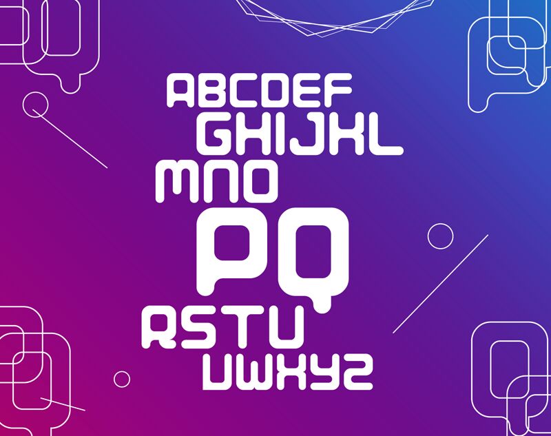 Porque Schriftart