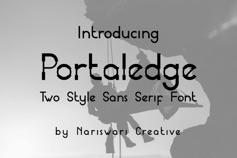 Portaledge Pro Schriftart