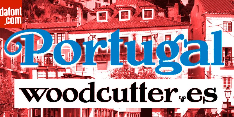 Portugal Vintage Czcionka