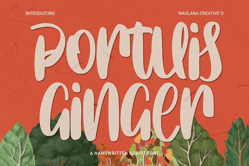 Portuis Ginger الخط 