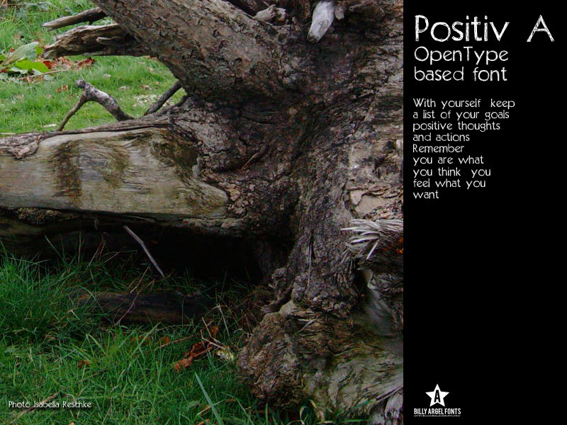 Positiv-A Carattere
